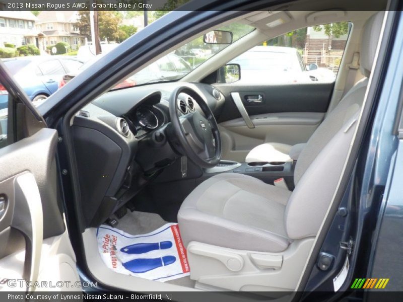 Graphite Blue / Gray 2013 Nissan Rogue S AWD