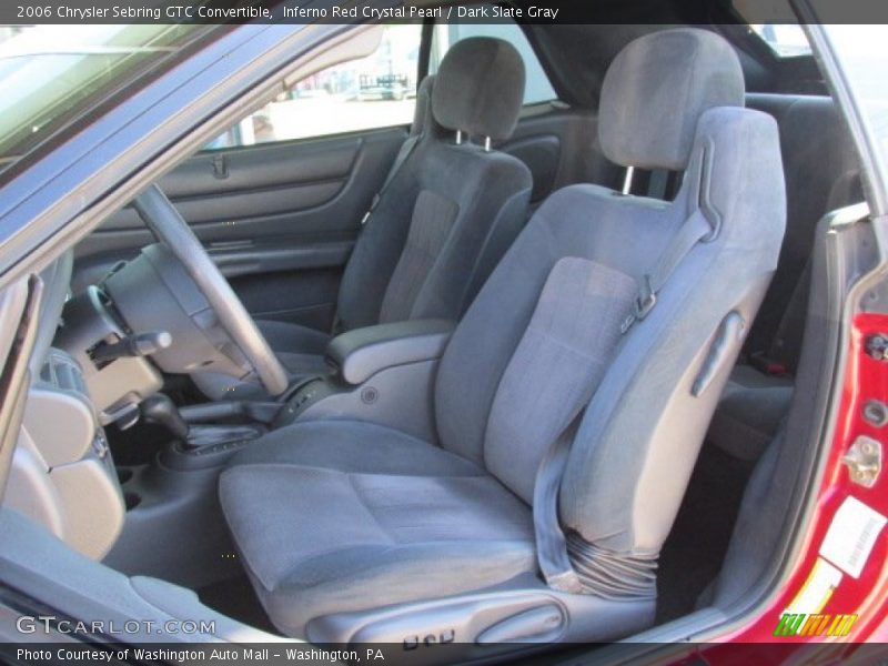 Front Seat of 2006 Sebring GTC Convertible