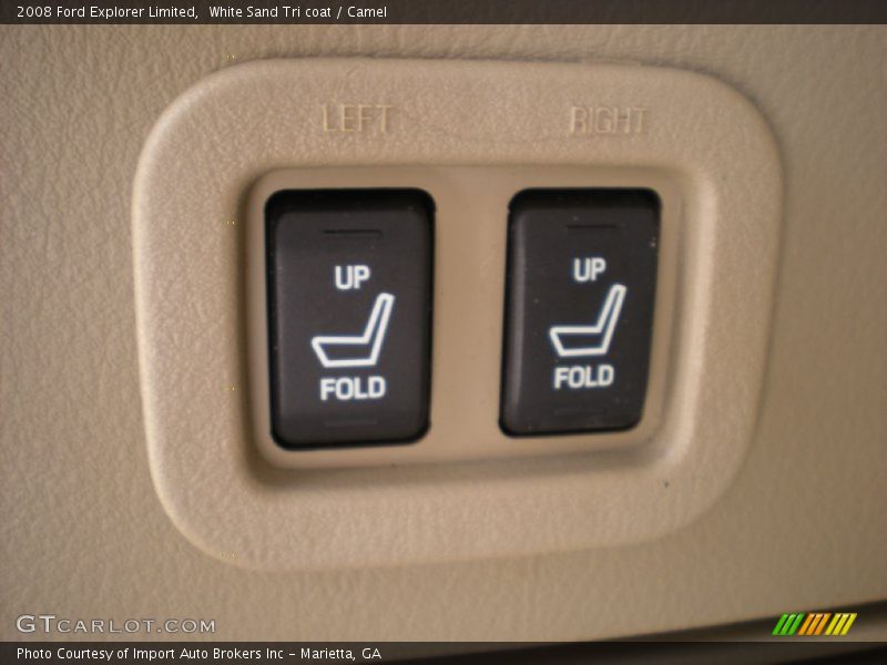 White Sand Tri coat / Camel 2008 Ford Explorer Limited