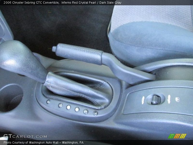 Inferno Red Crystal Pearl / Dark Slate Gray 2006 Chrysler Sebring GTC Convertible