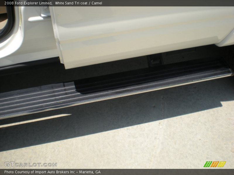 White Sand Tri coat / Camel 2008 Ford Explorer Limited