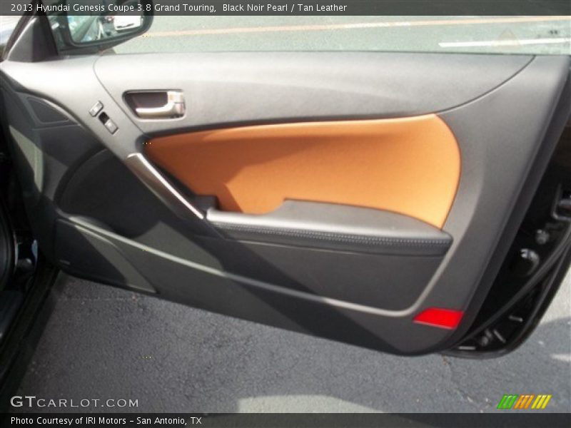 Black Noir Pearl / Tan Leather 2013 Hyundai Genesis Coupe 3.8 Grand Touring