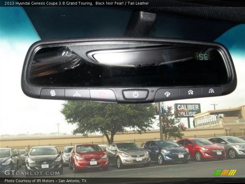 Black Noir Pearl / Tan Leather 2013 Hyundai Genesis Coupe 3.8 Grand Touring