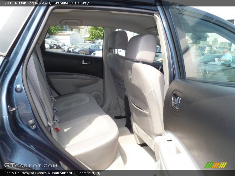 Graphite Blue / Gray 2013 Nissan Rogue S AWD