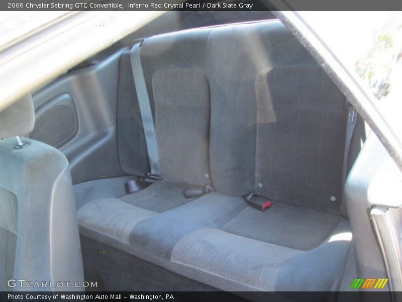 Inferno Red Crystal Pearl / Dark Slate Gray 2006 Chrysler Sebring GTC Convertible