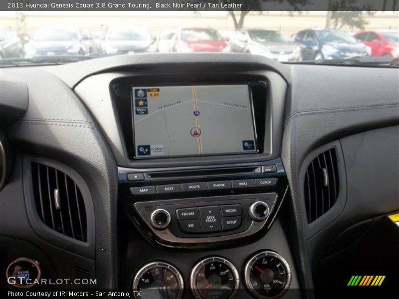 Black Noir Pearl / Tan Leather 2013 Hyundai Genesis Coupe 3.8 Grand Touring