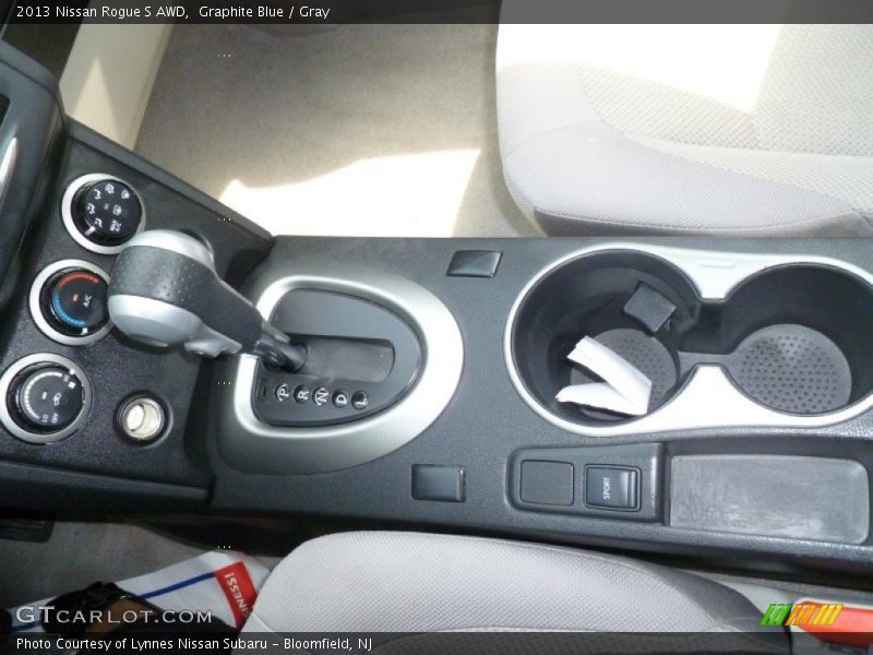 Graphite Blue / Gray 2013 Nissan Rogue S AWD
