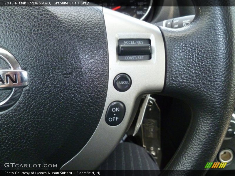 Graphite Blue / Gray 2013 Nissan Rogue S AWD