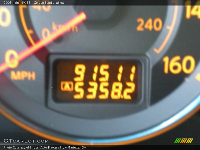 Golden Sand / Willow 2005 Infiniti FX 35