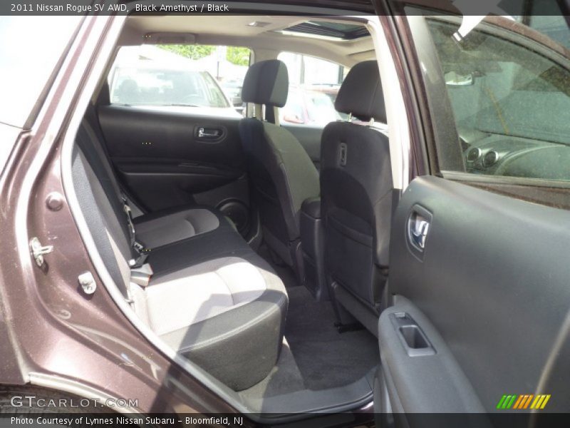 Black Amethyst / Black 2011 Nissan Rogue SV AWD