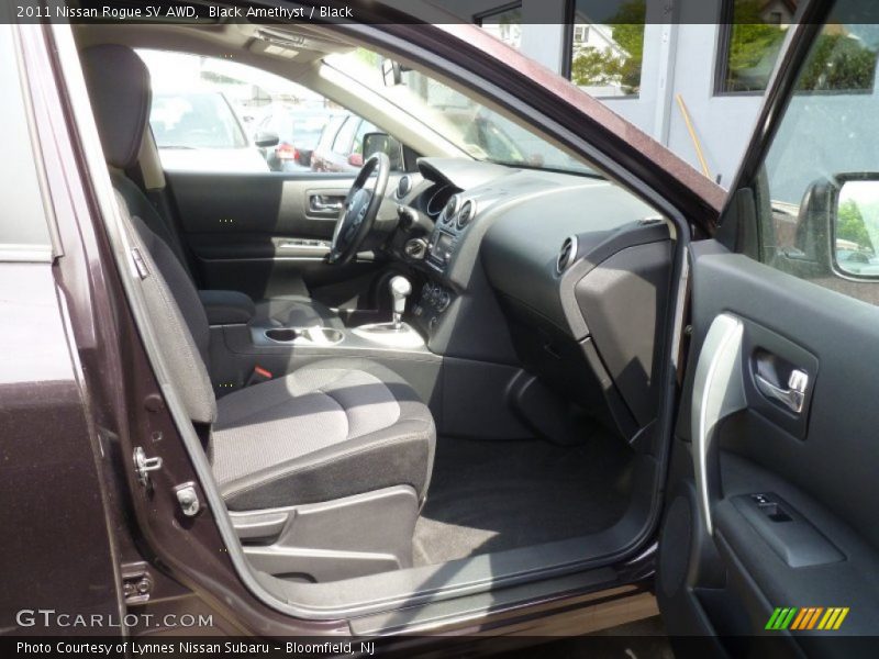 Black Amethyst / Black 2011 Nissan Rogue SV AWD