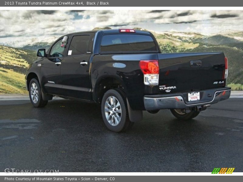 Black / Black 2013 Toyota Tundra Platinum CrewMax 4x4