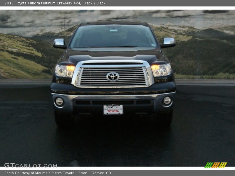 Black / Black 2013 Toyota Tundra Platinum CrewMax 4x4