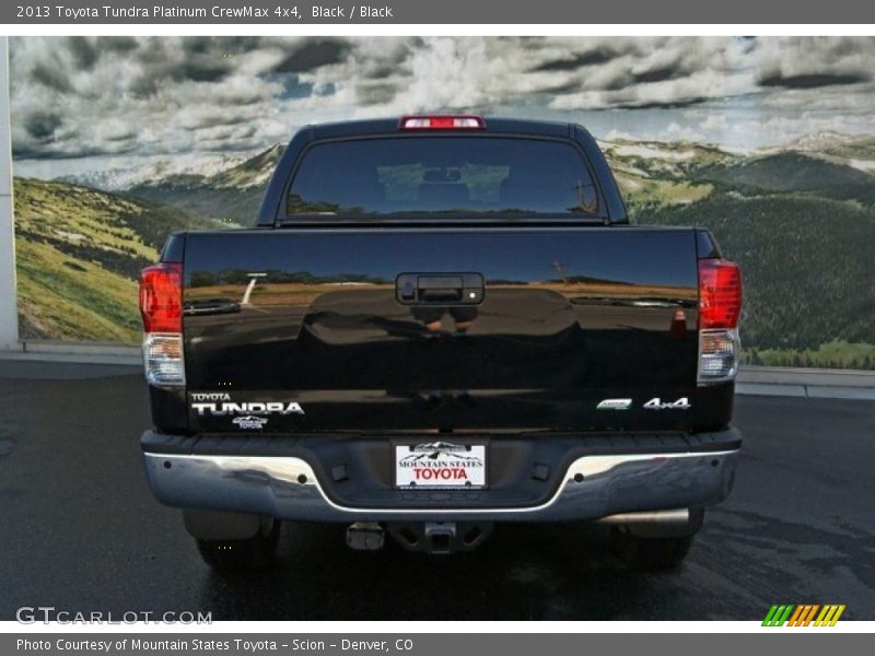 Black / Black 2013 Toyota Tundra Platinum CrewMax 4x4