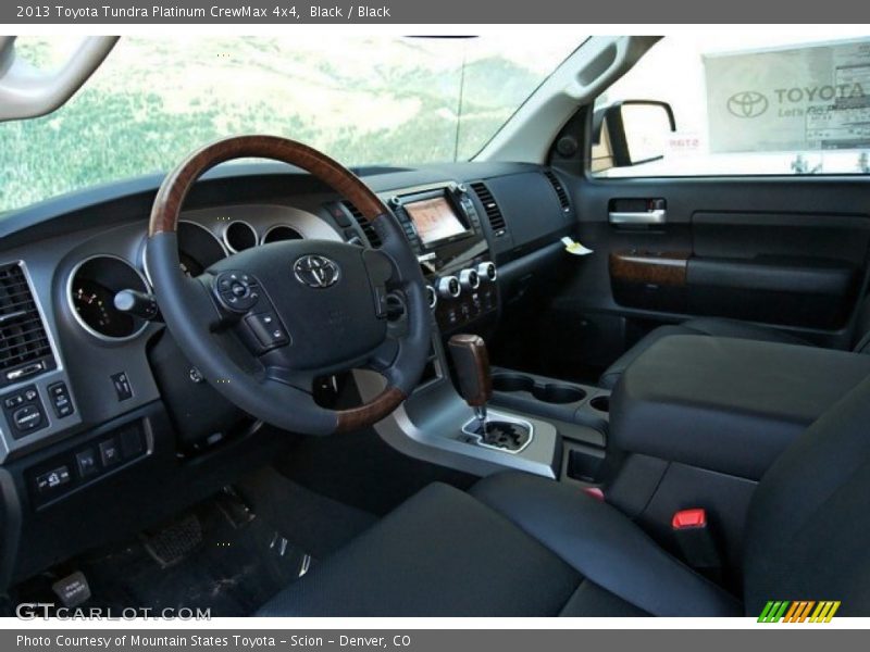 Black / Black 2013 Toyota Tundra Platinum CrewMax 4x4