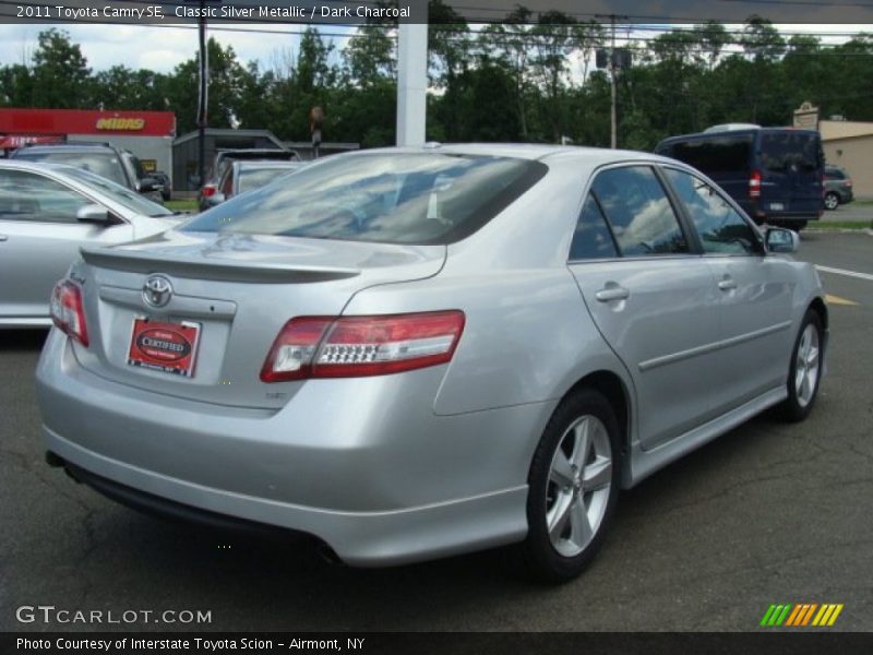 Classic Silver Metallic / Dark Charcoal 2011 Toyota Camry SE