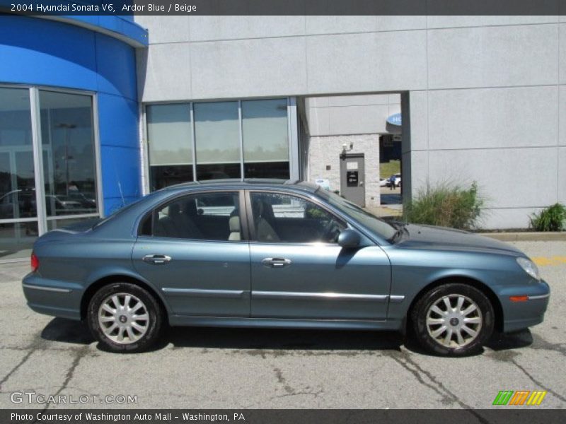 Ardor Blue / Beige 2004 Hyundai Sonata V6