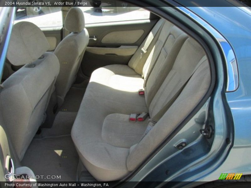 Ardor Blue / Beige 2004 Hyundai Sonata V6