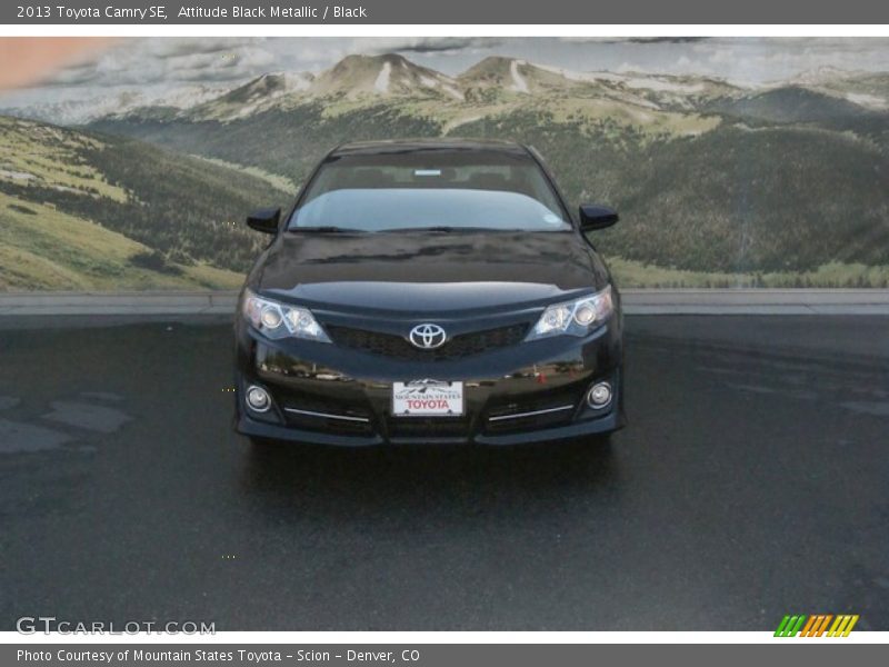 Attitude Black Metallic / Black 2013 Toyota Camry SE