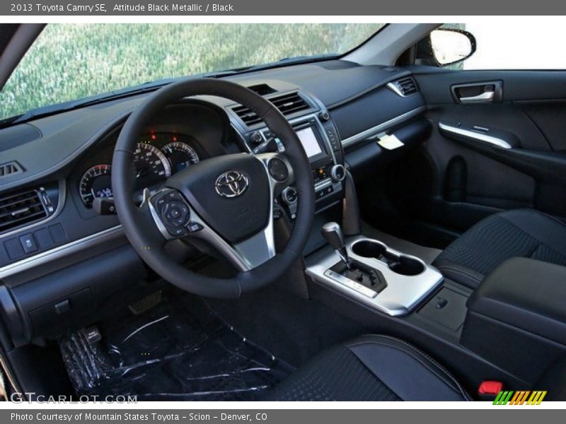 Attitude Black Metallic / Black 2013 Toyota Camry SE