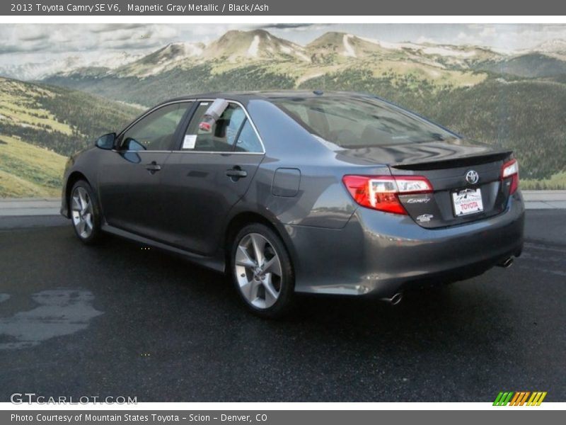 Magnetic Gray Metallic / Black/Ash 2013 Toyota Camry SE V6