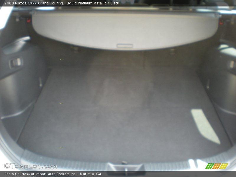 Liquid Platinum Metallic / Black 2008 Mazda CX-7 Grand Touring