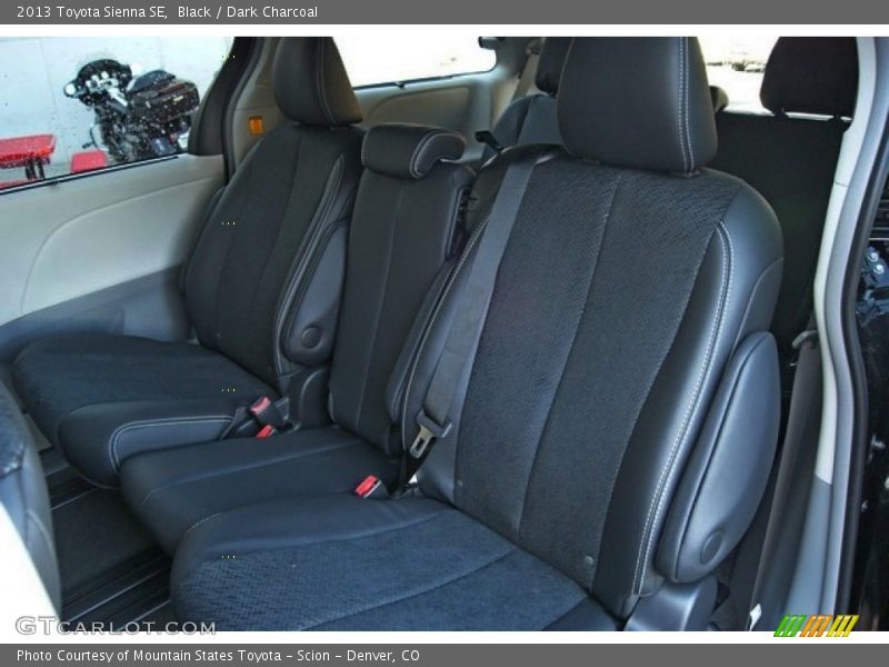 Black / Dark Charcoal 2013 Toyota Sienna SE
