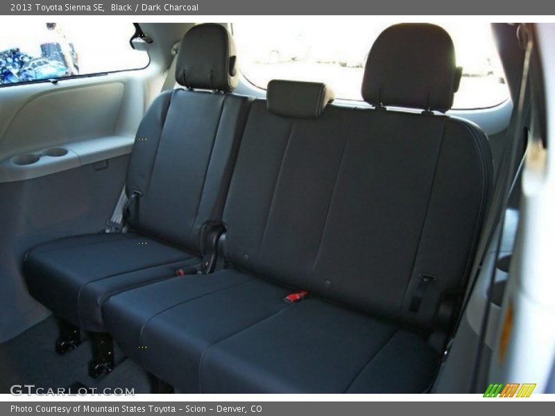 Black / Dark Charcoal 2013 Toyota Sienna SE