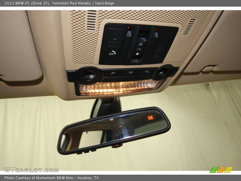 Vermilion Red Metallic / Sand Beige 2011 BMW X5 xDrive 35i