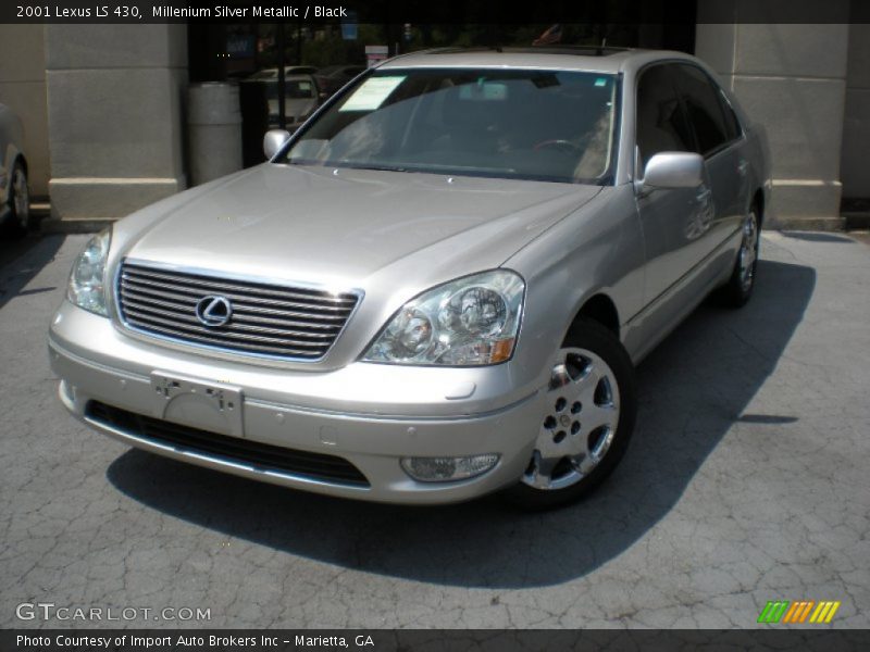 Millenium Silver Metallic / Black 2001 Lexus LS 430