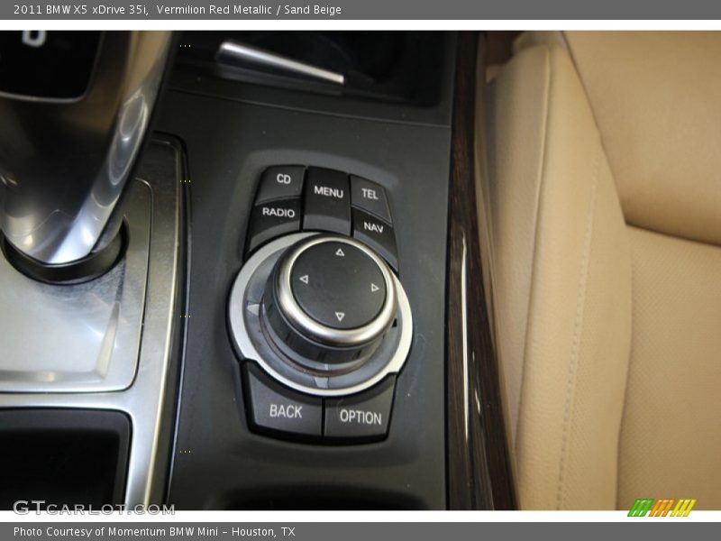 Vermilion Red Metallic / Sand Beige 2011 BMW X5 xDrive 35i