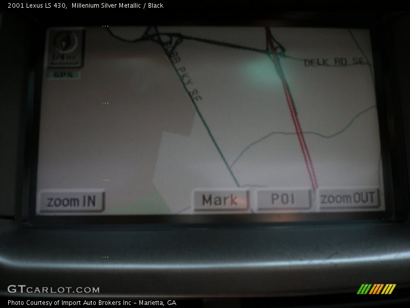 Millenium Silver Metallic / Black 2001 Lexus LS 430