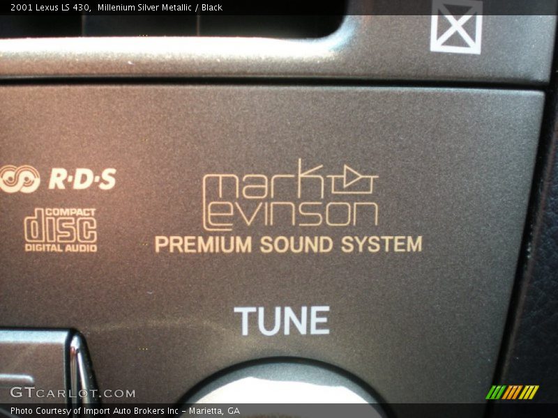 Millenium Silver Metallic / Black 2001 Lexus LS 430