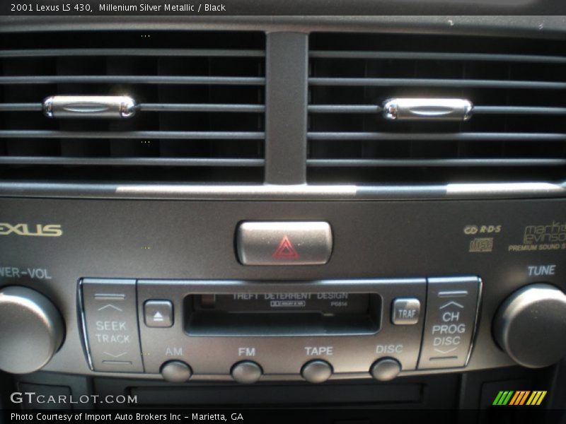 Millenium Silver Metallic / Black 2001 Lexus LS 430