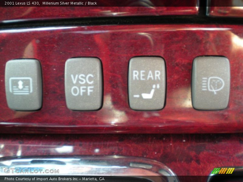 Millenium Silver Metallic / Black 2001 Lexus LS 430
