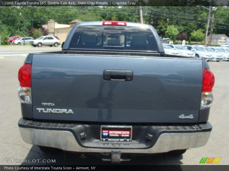Slate Gray Metallic / Graphite Gray 2008 Toyota Tundra SR5 Double Cab 4x4