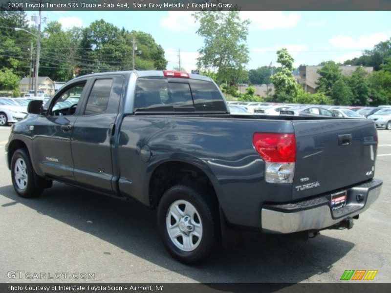 Slate Gray Metallic / Graphite Gray 2008 Toyota Tundra SR5 Double Cab 4x4