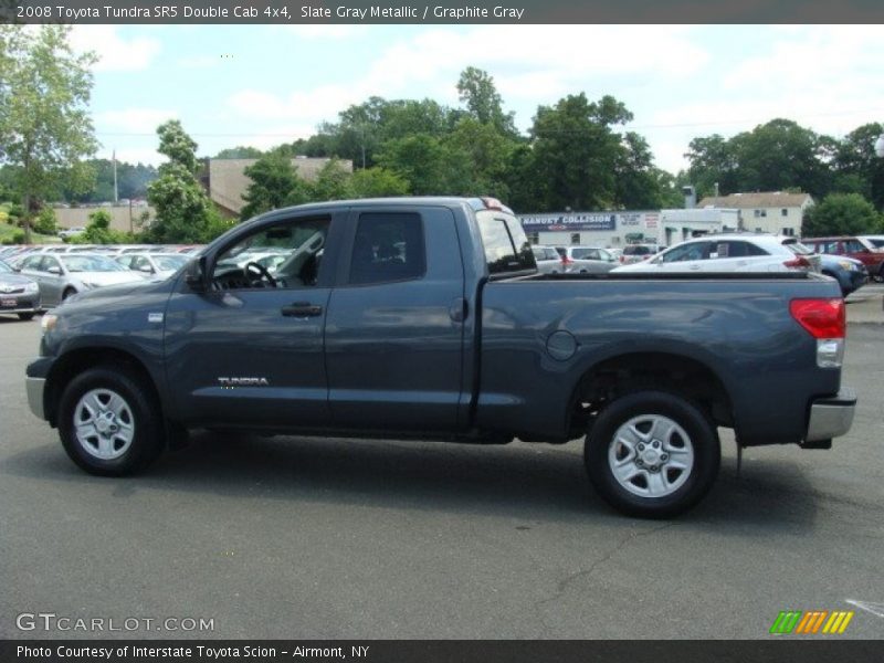 Slate Gray Metallic / Graphite Gray 2008 Toyota Tundra SR5 Double Cab 4x4