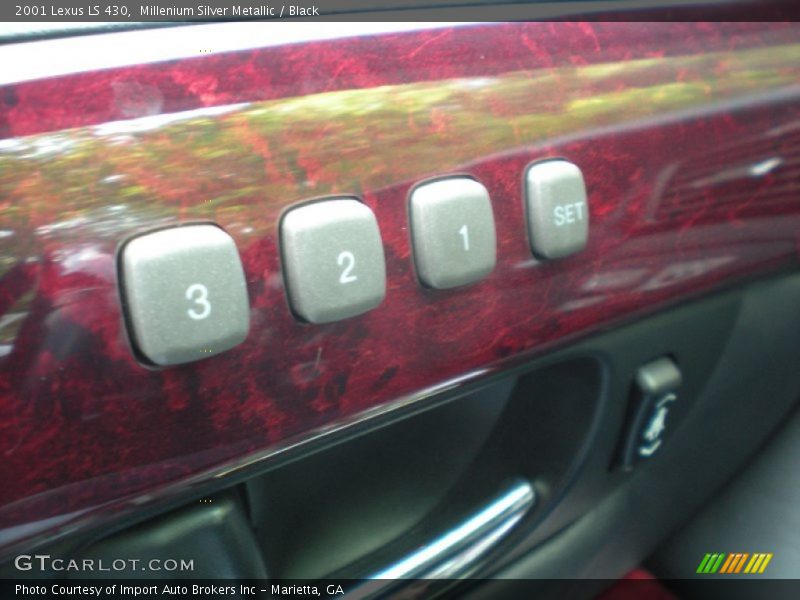 Millenium Silver Metallic / Black 2001 Lexus LS 430