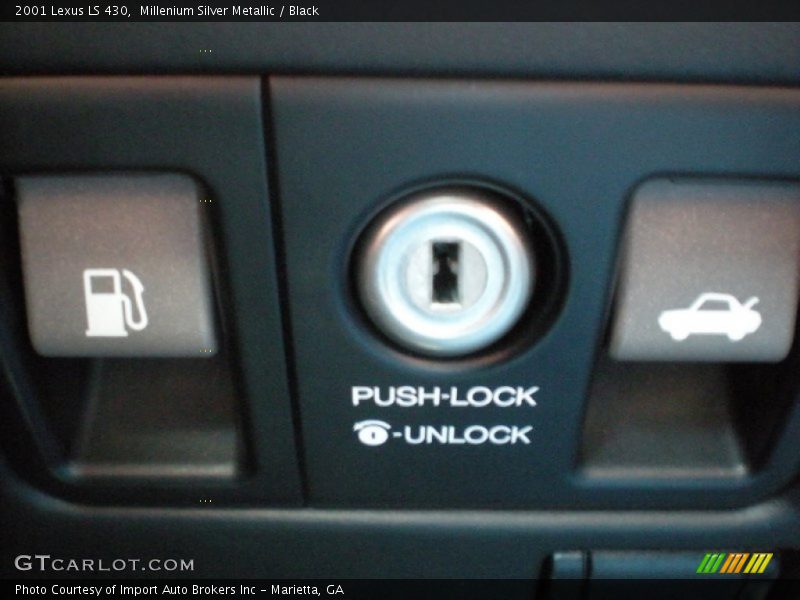 Millenium Silver Metallic / Black 2001 Lexus LS 430