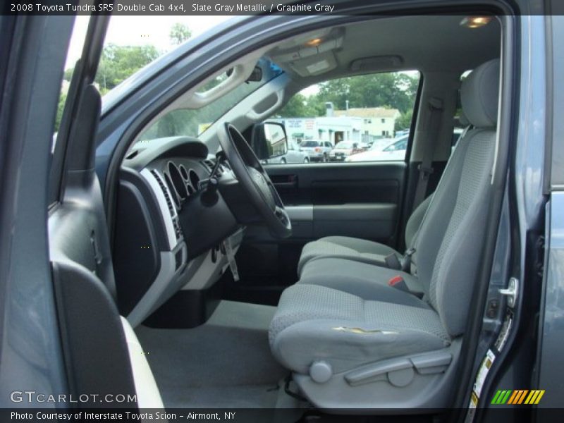 Slate Gray Metallic / Graphite Gray 2008 Toyota Tundra SR5 Double Cab 4x4