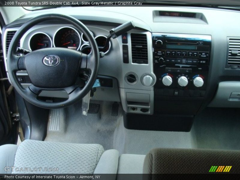 Slate Gray Metallic / Graphite Gray 2008 Toyota Tundra SR5 Double Cab 4x4