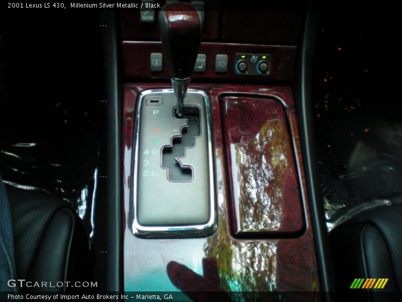 Millenium Silver Metallic / Black 2001 Lexus LS 430
