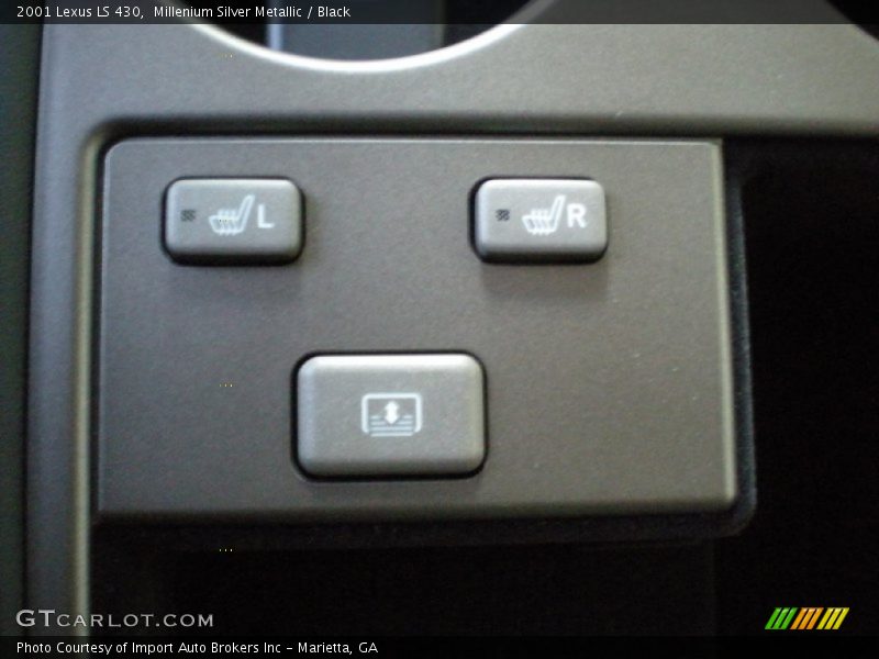 Millenium Silver Metallic / Black 2001 Lexus LS 430