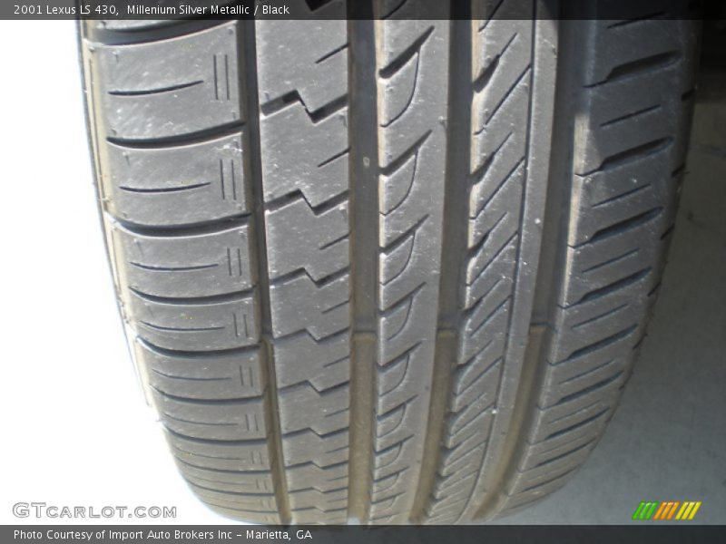 Millenium Silver Metallic / Black 2001 Lexus LS 430