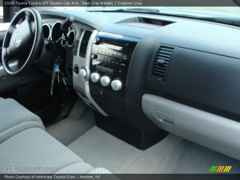 Slate Gray Metallic / Graphite Gray 2008 Toyota Tundra SR5 Double Cab 4x4