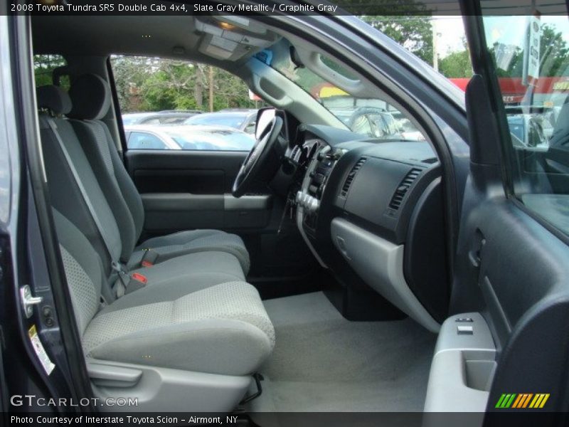 Slate Gray Metallic / Graphite Gray 2008 Toyota Tundra SR5 Double Cab 4x4