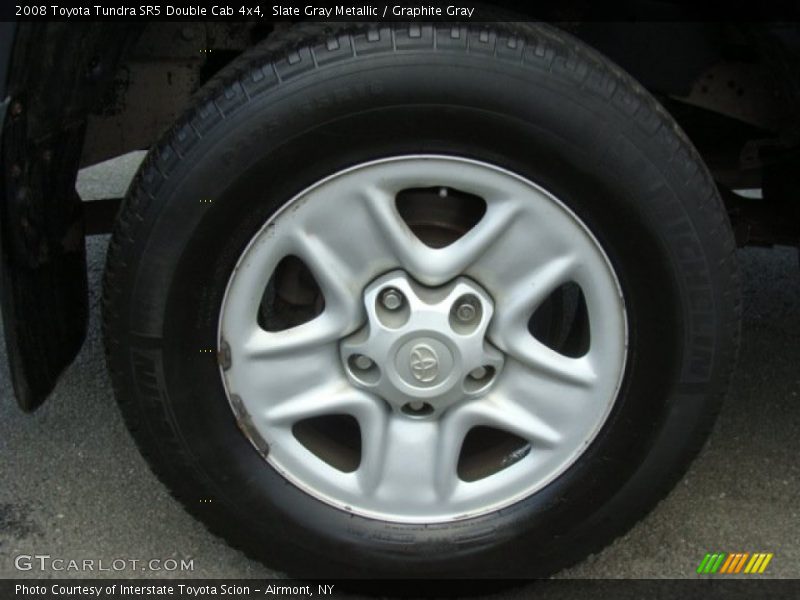 Slate Gray Metallic / Graphite Gray 2008 Toyota Tundra SR5 Double Cab 4x4