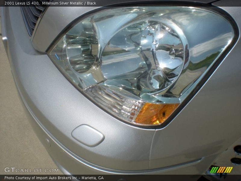 Millenium Silver Metallic / Black 2001 Lexus LS 430