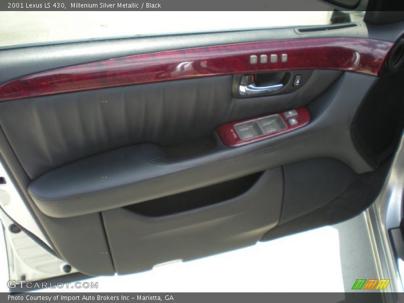 Millenium Silver Metallic / Black 2001 Lexus LS 430